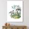 Designart - Vintage Birds In The Wild I - Traditional Canvas Wall Art Print